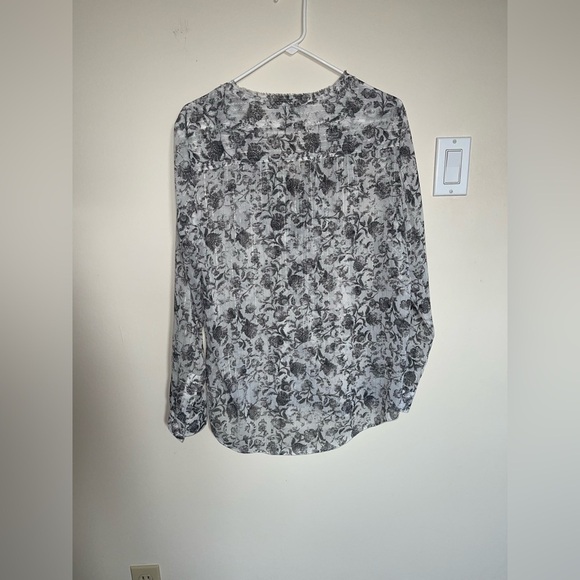 Anthropologie THE KOOPLES 70s Ruffled ditzy farmhouse Floral cottagecore blouse - Picture 2 of 9